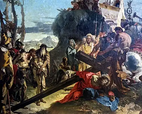 La Montée au calvaire, 1737-1738Giambattista Tiepoloéglise Sant'Alvise, Venise.