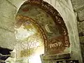 Fresques du VIIe siècle dans l'église Santa Comba de Bande.
