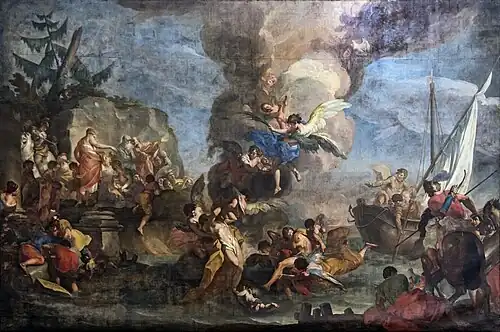 Saints Cosme et Damien sauvésAntonio Balestra.