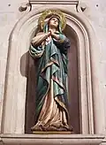 Statue de Notre-Dame des Douleurs.