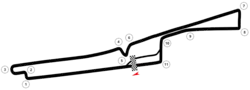 Tracé de la course
