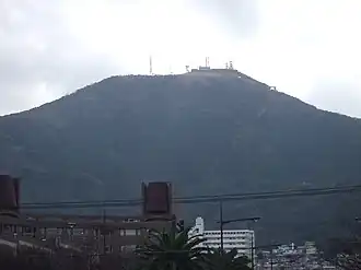 Vue du mont Sarakura.