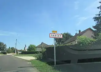 Entrée du village.