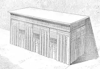 Sarcophage royal en forme de mastaba (Mykérinos, (IVe&nbsp;dynastie)