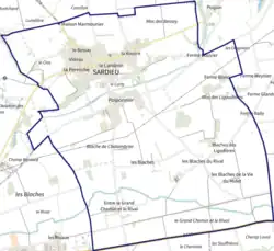 Carte topographique