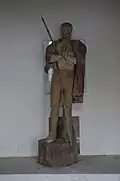 Photographie d’une statue de saint Isidore.