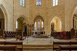 Le chœur de la cathédrale.