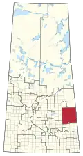 Frontière de la circonscription en 2022.