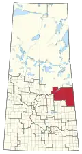 Frontière de la circonscription en 2022.