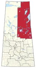 Frontière de la circonscription en 2022.