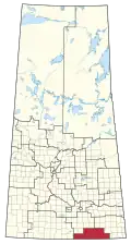 Frontière de la circonscription en 2022.