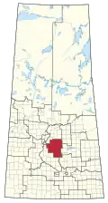 Frontière de la circonscription en 2022.