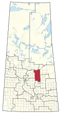 Frontière de la circonscription en 2022.