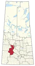 Frontière de la circonscription en 2022.