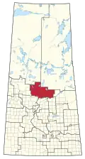 Frontière de la circonscription en 2022.