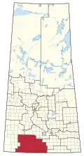 Frontière de la circonscription en 2022.