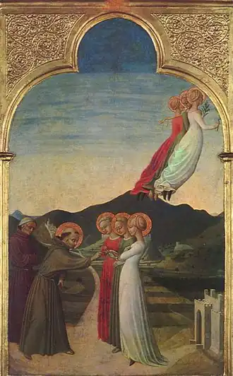 Mariage mystiquede saint FrançoisMusée Condé