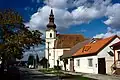 L’église gothique de Šaštín.