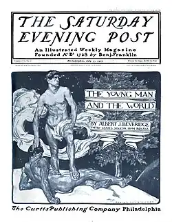 Frank Xavier Leyendecker ; couverture du 7 juillet 1900