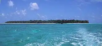 Vue de Satawal.