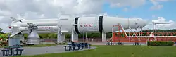 SA 209 exposée au Kennedy Space Center Visitor Complex.