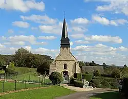 L'église Saint-Martial.