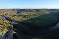 Boucle du Lot à Saujac.
