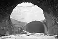Résultat du coup direct d'une Tallboy sur le tunnel de Saumur
