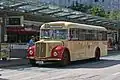 Saurer Autobus  Salzburger Hauptbahnhof.