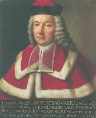 François Boissier de Sauvages, Intendant de 1740 à 1758.
