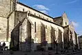 Vue latérale ouest (fév.&nbsp;2012)