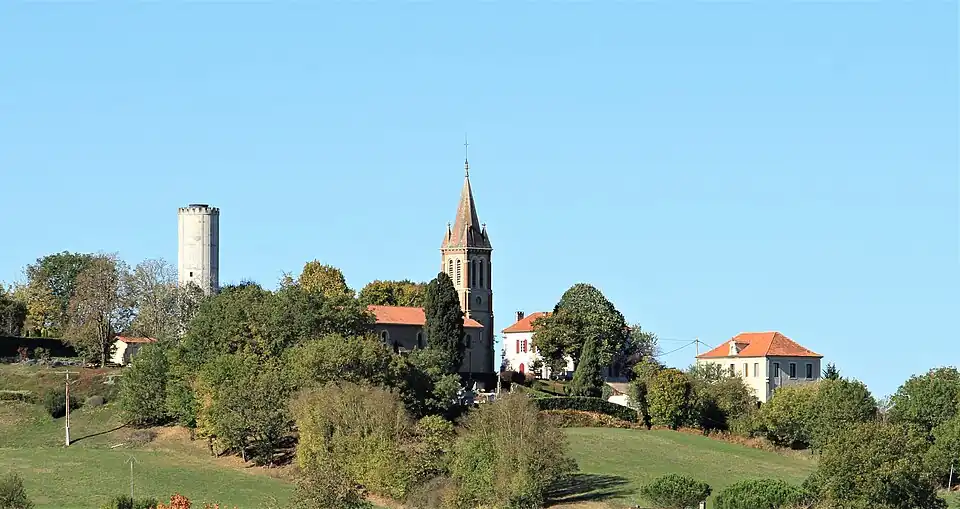 Vue du village.