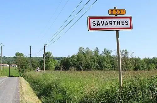 Entrée du village.