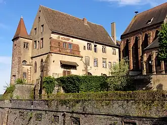 Oberhof, ancienne résidence épiscopale (XVIe – XVIIe&nbsp;siècle).