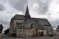 L'église Saint-Loup, façade nord.