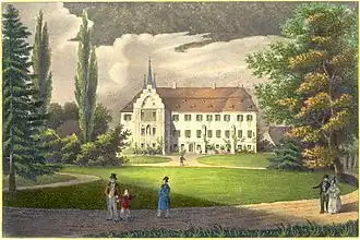 Schloss Eythra (1719 bis 1806)