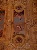 Le premier petit plafond (de haut en bas : La Vérité, La Fantasie).