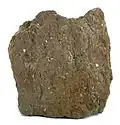 Mizzonite, mélange de méionite/marialite à prédominance ici de marialite