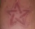 Pentagramme, motif pouvant être utilisé pour le marquage au fer rouge.