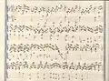 partition manuscrite