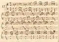 partition manuscrite