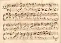 partition manuscrite