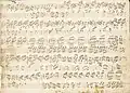 partition manuscrite