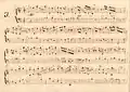 partition manuscrite
