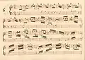 partition manuscrite