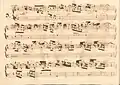 partition manuscrite