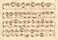 partition manuscrite