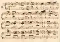 partition manuscrite