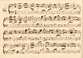 partition manuscrite
