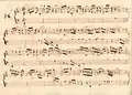 partition manuscrite
